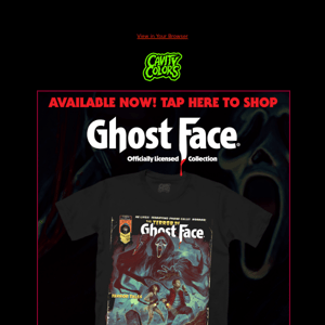 😱 GHOST FACE is AVAILABLE NOW! 🔪