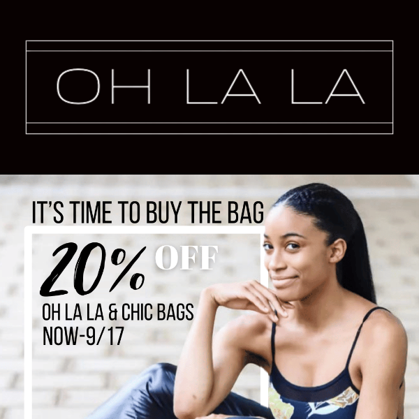 IT'S TIME TO BUY THE BAG