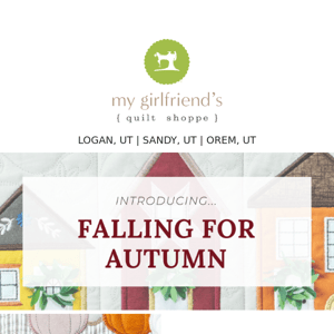 PREORDER NOW! Kimberbell Falling for Autumn Quilt! 🧡🍂