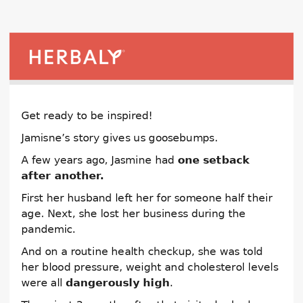 Learn how Jasmine transformed her heart health