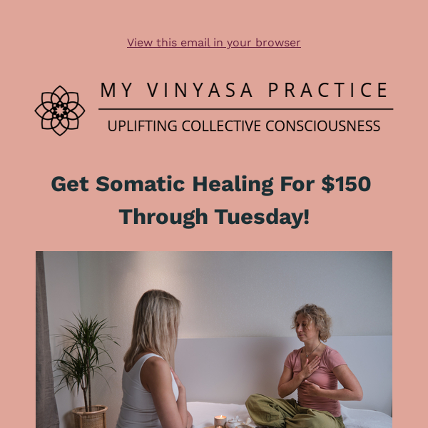 Extended Through Halloween! Get Somatic Healing For Just $150 Through Friday