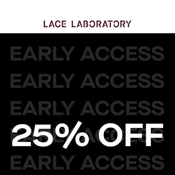 Lace Laboratory Emails, Sales & Deals - Page 2