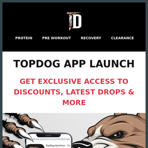 TopDog APP Launch | Exclusive $10 Coupon Discount 👻