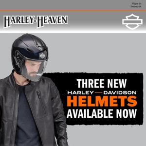 New Harley-Davidson Helmets | AVAILABLE NOW 🔥