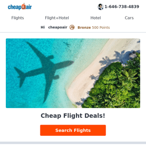 ✈  Summer Flight Deals! Fly Round Trip from $51.99