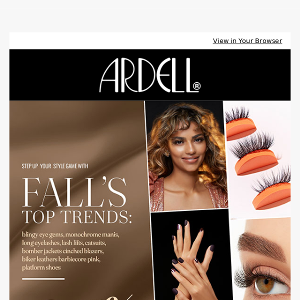 SEPTEMBER TREND-SETTERS:  25% off Fall’s Lashes and Nails🌻 🍂 🍁