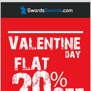 Valentine's Day Special Sale – 20% OFF