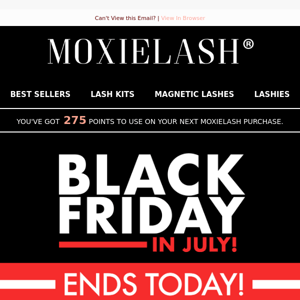 🎉HOURS LEFT for Black Friday in July!