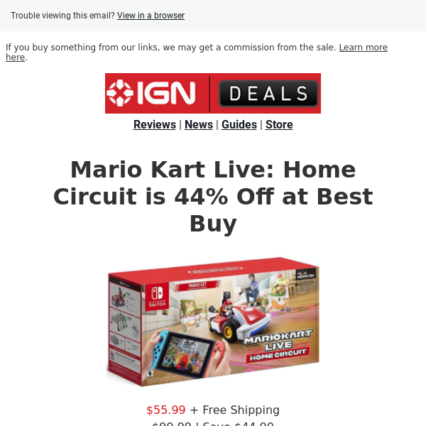 Mario Kart Live: Home Circuit Review - IGN