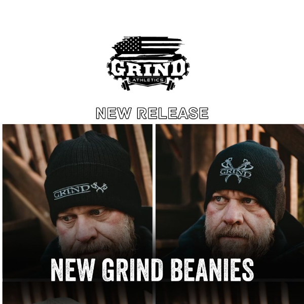 ⚡️GRIND Beanies are here! Two style choices⚡️