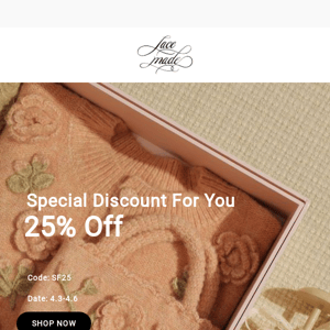 A SPECIAL DISCOUNT FOR YOU!!!
