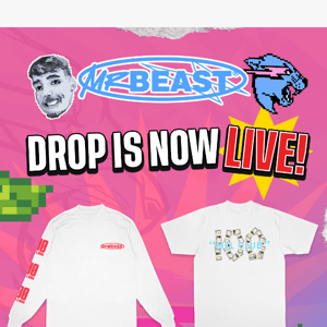 MrBeast's Official Shop Is Live!