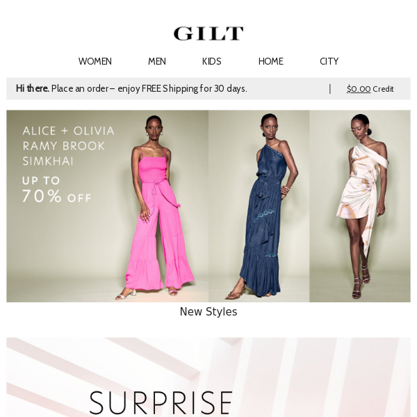 New alice + olivia, Ramy Brook & SIMKHAI Up to 70% Off | 12-Hour Surprise Deals