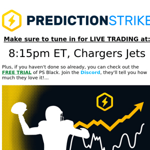 Trade Chargers v Jets LIVE!