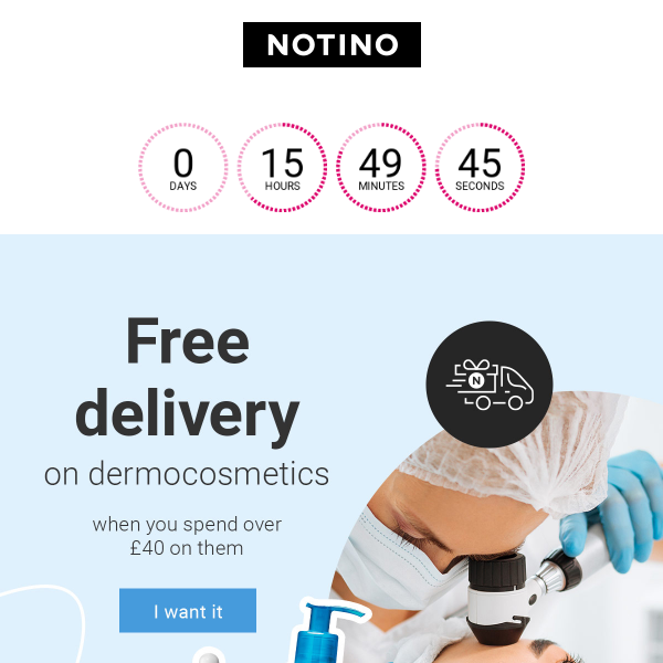 ONLY TODAY!🕛 Free delivery - Notino