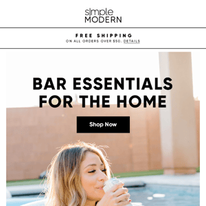 Simple Modern Barware: The Perfect Way to Entertain