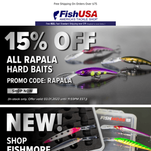 Last Chance to Save on Some of Your Favorite Hard Baits!