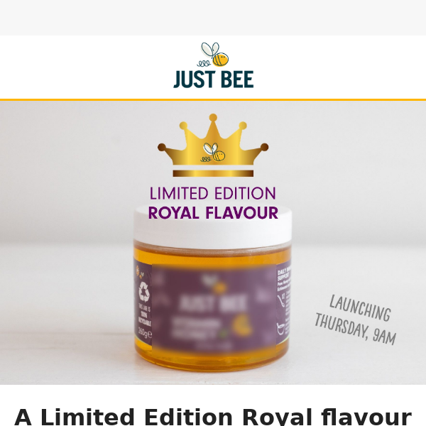 A Limited Edition Royal Flavour is coming...