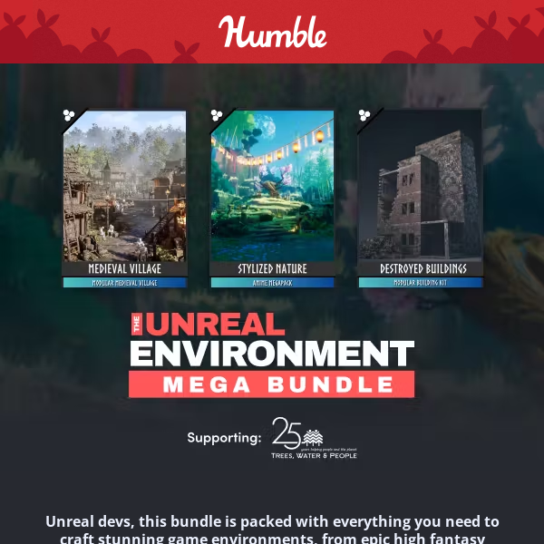 Create stunning environments in Unreal Engine with 15 asset packs across genres!