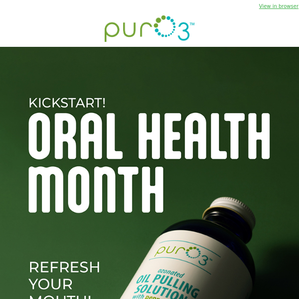 Kickstart Oral Health Month! 🦷