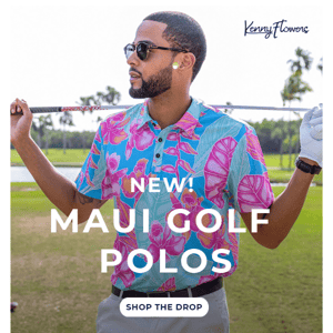 2 NEW Golf Polos! 🏌️🍹