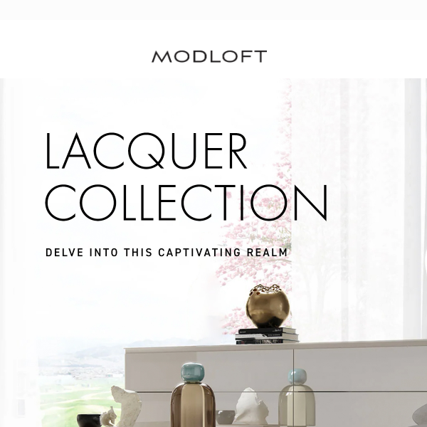 Unveiling the Masterful Craftsmanship of Modloft's Lacquer Creations.