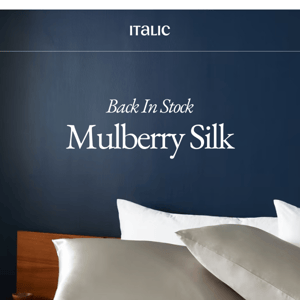 Silk Pillowcases Are Back