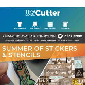 ☀️ Summer of Stickers & Stencils 😎