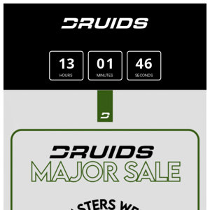 SITE NOW LOCKED - MAJOR SALE LAUNCHES TOMORROW 🔒