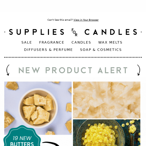 ✨ BRAND NEW: Butters & Waxes! ✨
