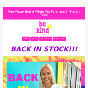 Fwd: Back in Stock Must-Haves!