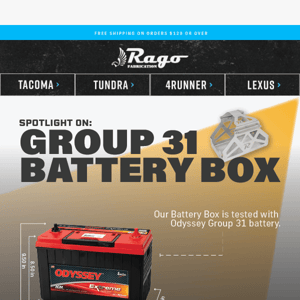 A Spotlight On: Group 31 Battery Box