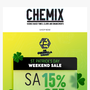 Our St. Patrick's Day Savings Continue....