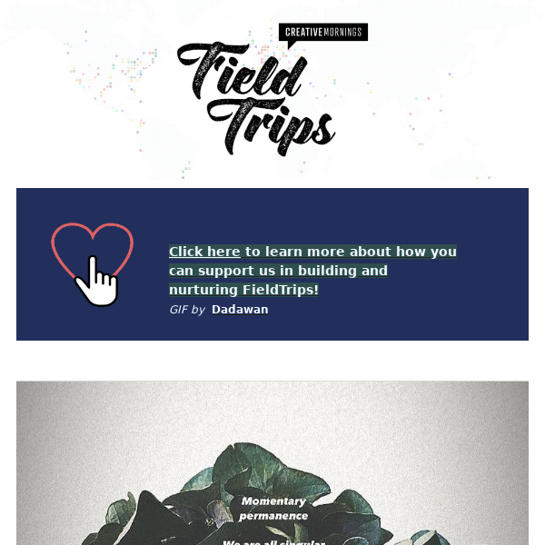 💐 Virtual FieldTrips: Marketing Emails, Floristry, Fun & more