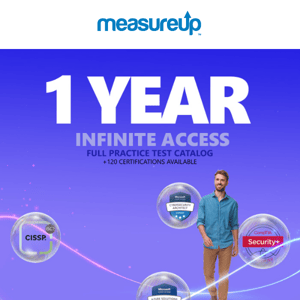 Start Your Journey to Master Microsoft Certifications in a Year with MeasureUp!