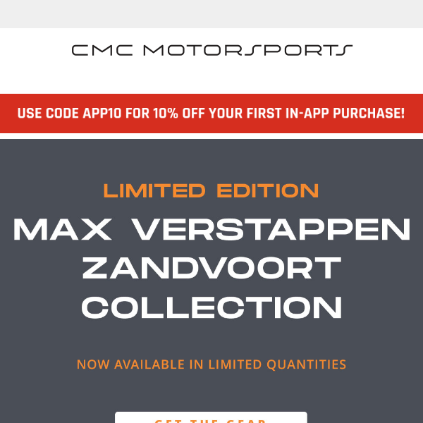 Limited Edition Max V Zandvoort Collection