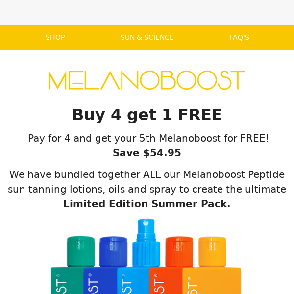 FREE full size Melanoboost!