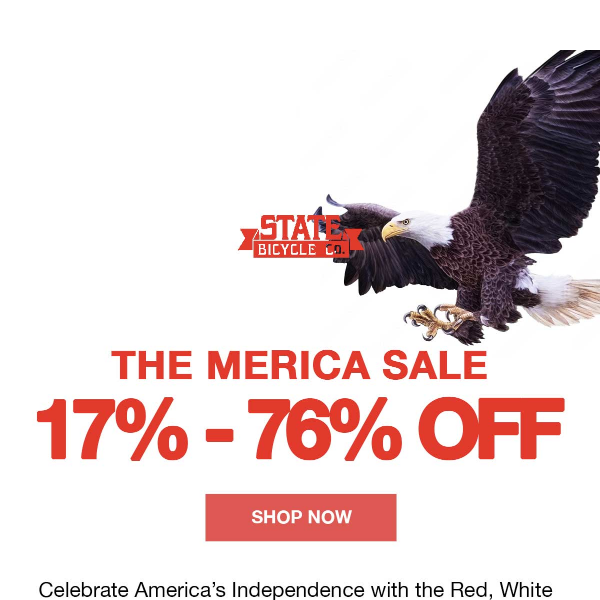 🚨 The Red, White & Blue Sale: Up To 76% Off Happening NOW! 🚨