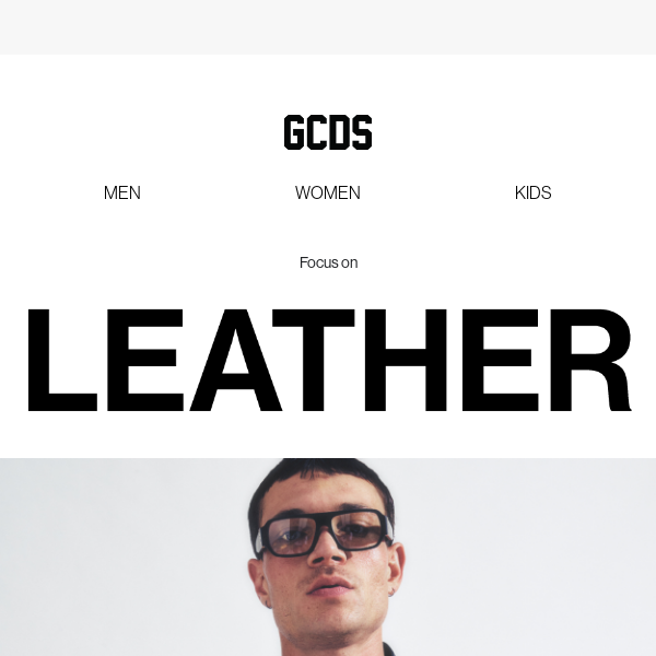 GCDS New In: Leather