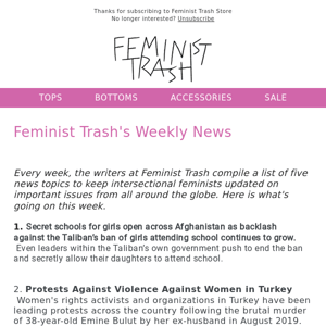 This Week In Feminist News