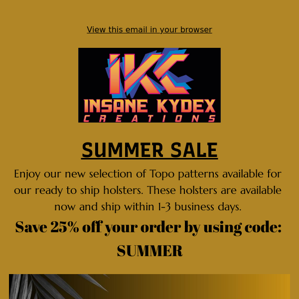 Summer Sale Coupon Enclosed