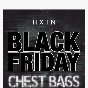 HXTN Chest Bags from £14.99! 💥