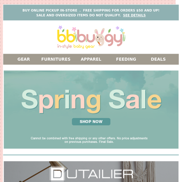 BB Buggy: Shop SPRING SALE