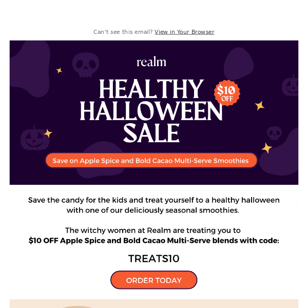 Healthy Halloween Sale!