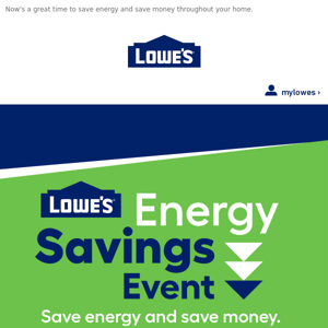 The Energy Savings Event is here!