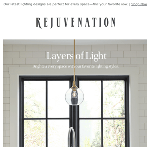 Three rooms to refresh with new lighting styles
