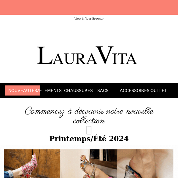 Youpiiii ! La nouvelle collection Printemps/Été 2024 arrive 🧡