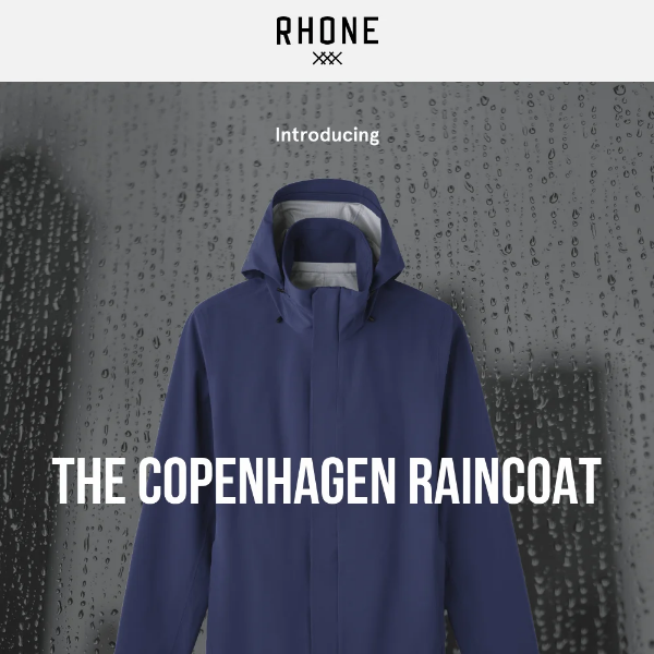 INTRODUCING: The Copenhagen Raincoat - Rhone