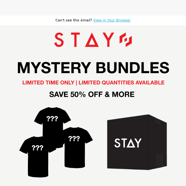 Mystery Bundles Available Now!