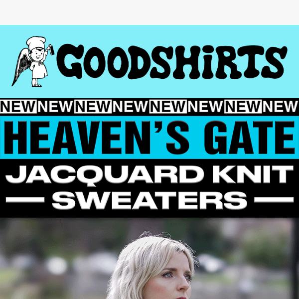Heaven’s Gate Sweaters Just Landed 👽